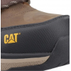 CAT Inductor Leather Safety Boots Metal Free ESD Brown